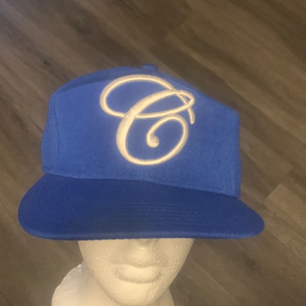 end blue coogi hat